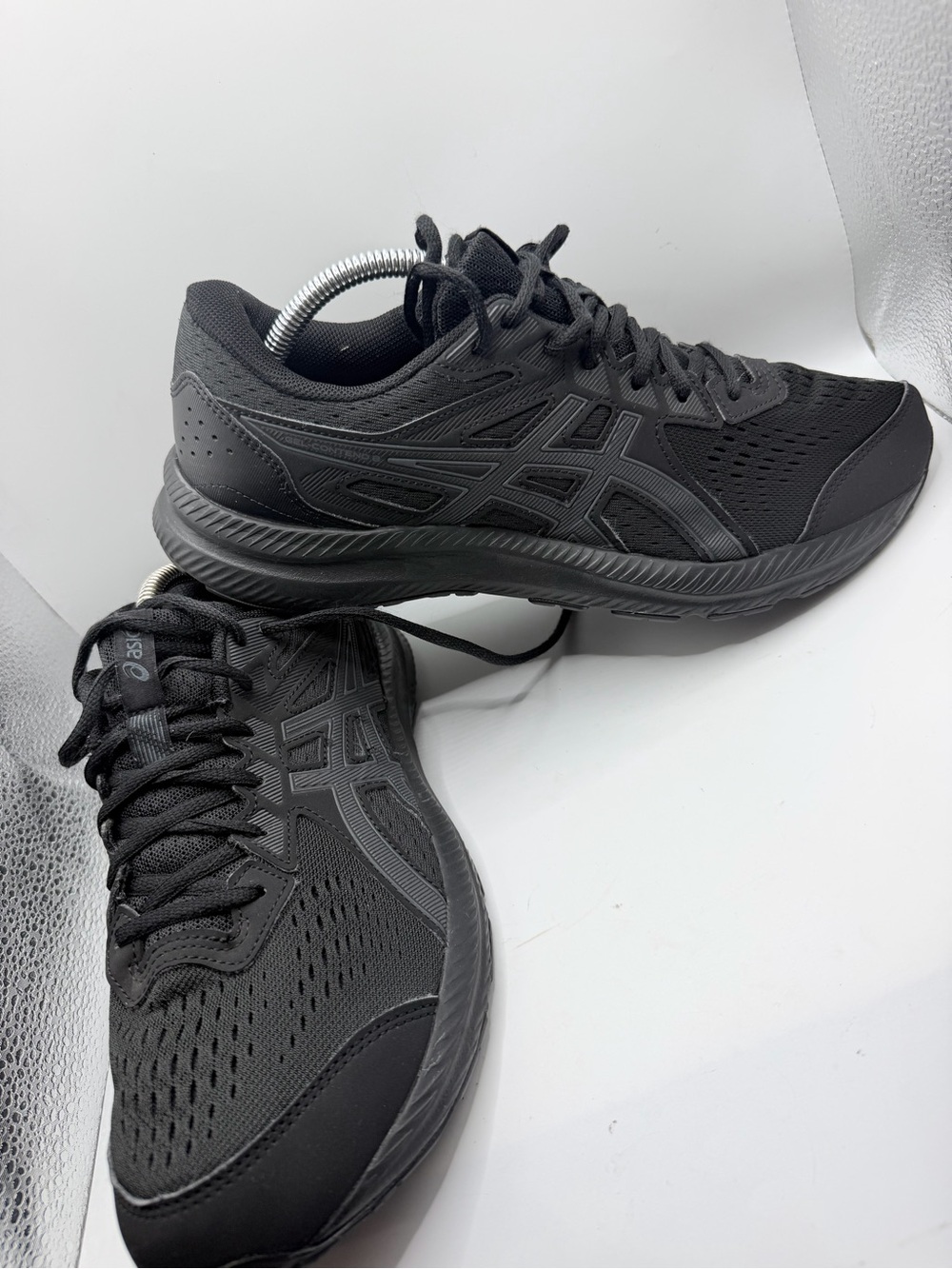Asics Men's All-Black Running Sneakers